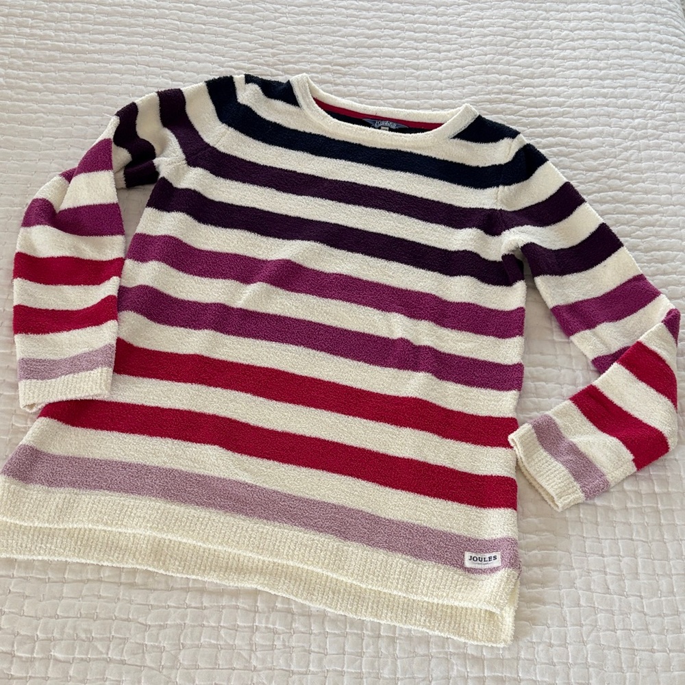 Joules Knitwear in Cream, Red, and Black